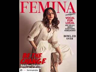 rakul preet singh for femina magazine